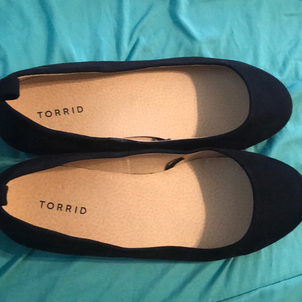 Torrid black flats